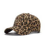 Damen-Baseballkappe mit Animal-Print