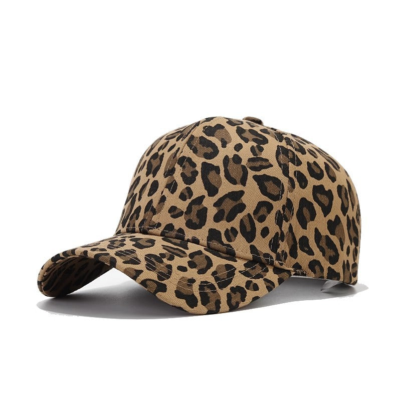 Damen-Baseballkappe mit Animal-Print