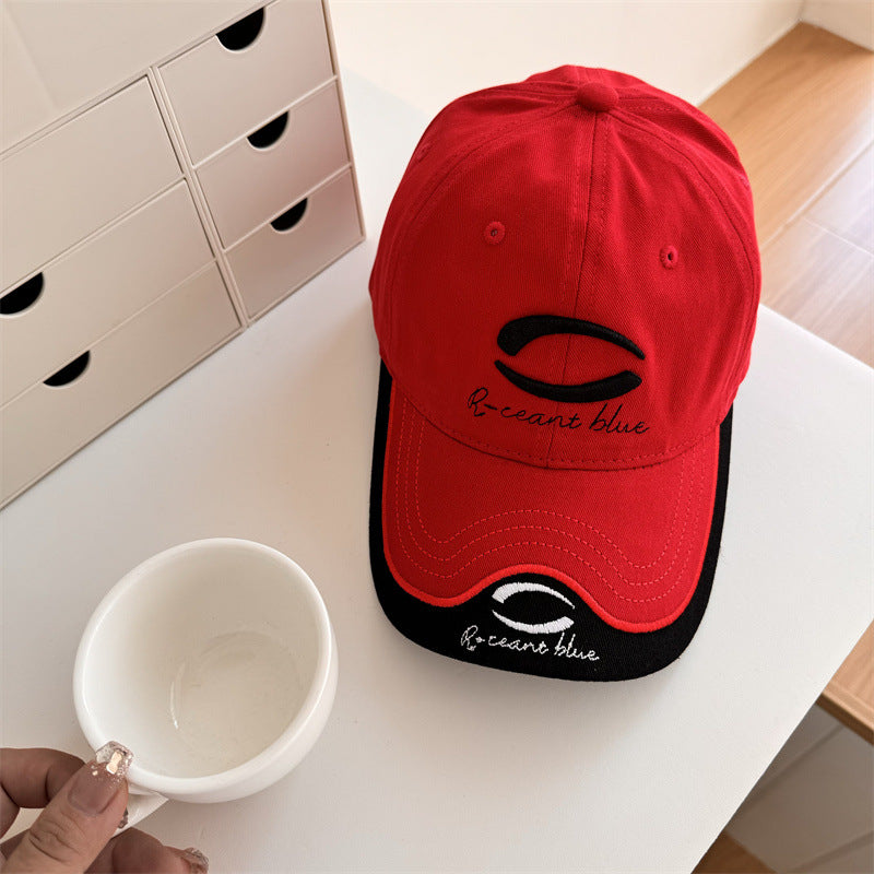 Herren-Baseballkappe mit verstellbarem Schirm