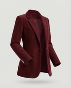 Damen Cordblazer mit Reverskragen