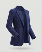 Damen Cordblazer mit Reverskragen
