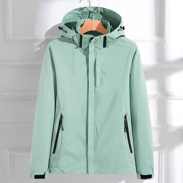 EB | Damen Kapuzen Outdoor Mantel