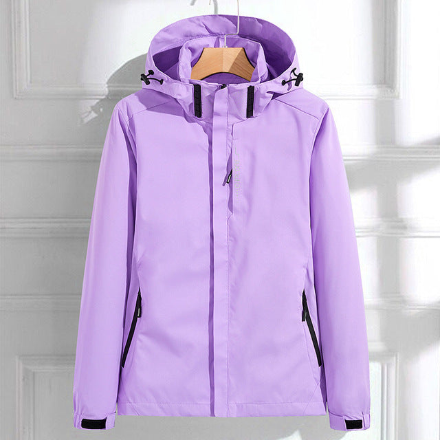 EB | Damen Kapuzen Outdoor Mantel