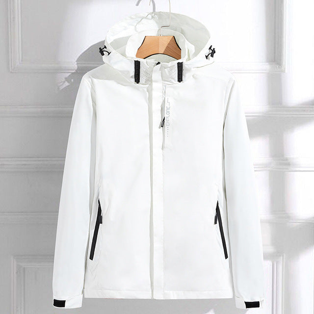 EB | Damen Kapuzen Outdoor Mantel