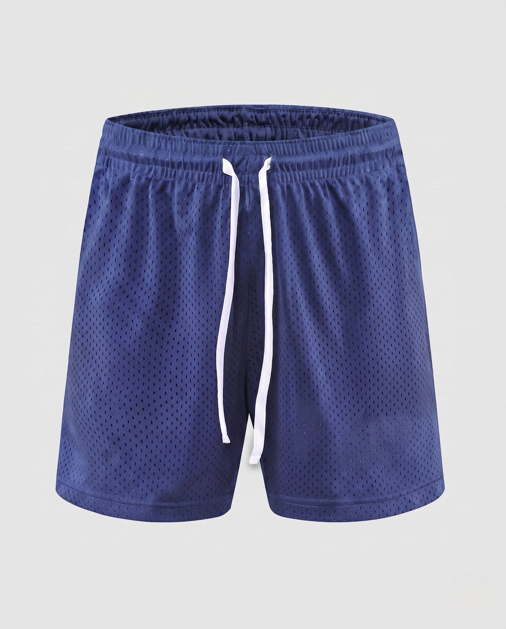 Herren Sportliche Trainingsshorts mit atmungsaktivem Mesh-Gewebe R&B