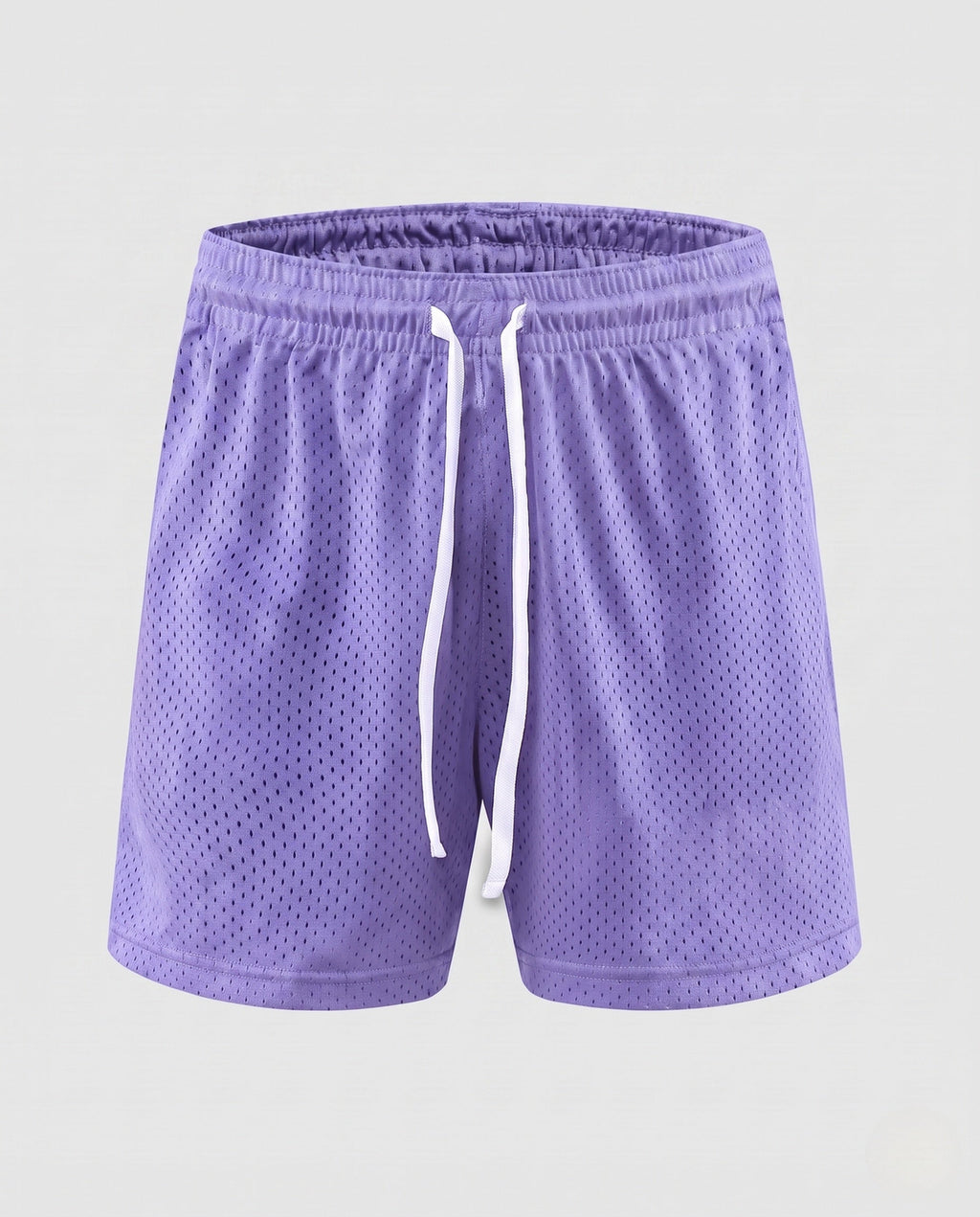 Herren Sportliche Trainingsshorts mit atmungsaktivem Mesh-Gewebe R&B