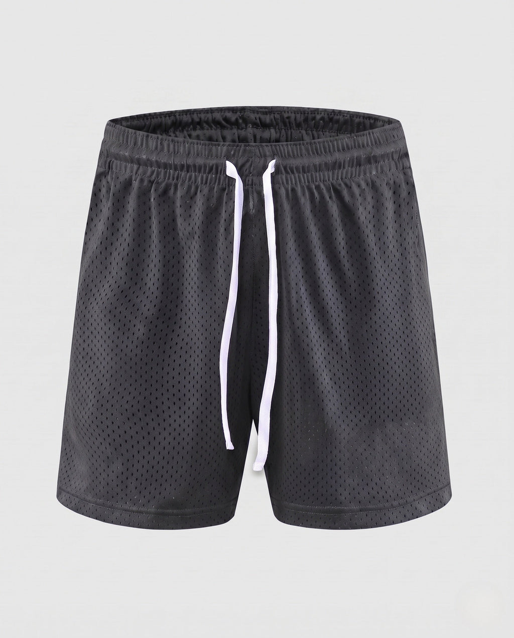 Herren Sportliche Trainingsshorts mit atmungsaktivem Mesh-Gewebe R&B