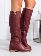 Bequeme und stilvolle Stiefeletten aus Kunstleder EB EB