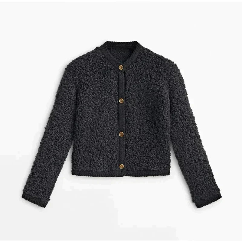 EB | Damen-Teddy-Mantel - Lässig