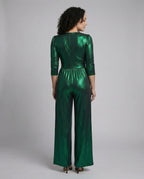 Glänzender eleganter Damen-Jumpsuit