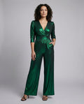 Glänzender eleganter Damen-Jumpsuit