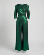 Glänzender eleganter Damen-Jumpsuit
