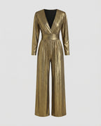 Glänzender eleganter Damen-Jumpsuit