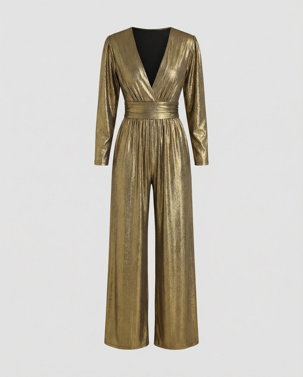Glänzender eleganter Damen-Jumpsuit