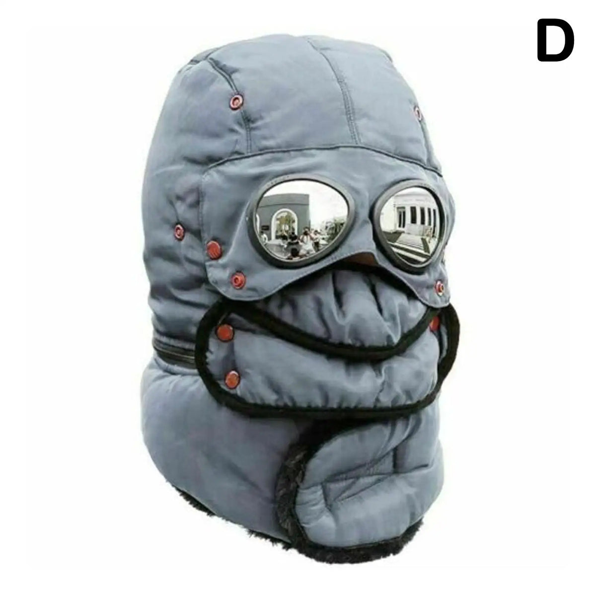 Polar Vision Thermo Winddichte Gesichtsmasken-Mütze