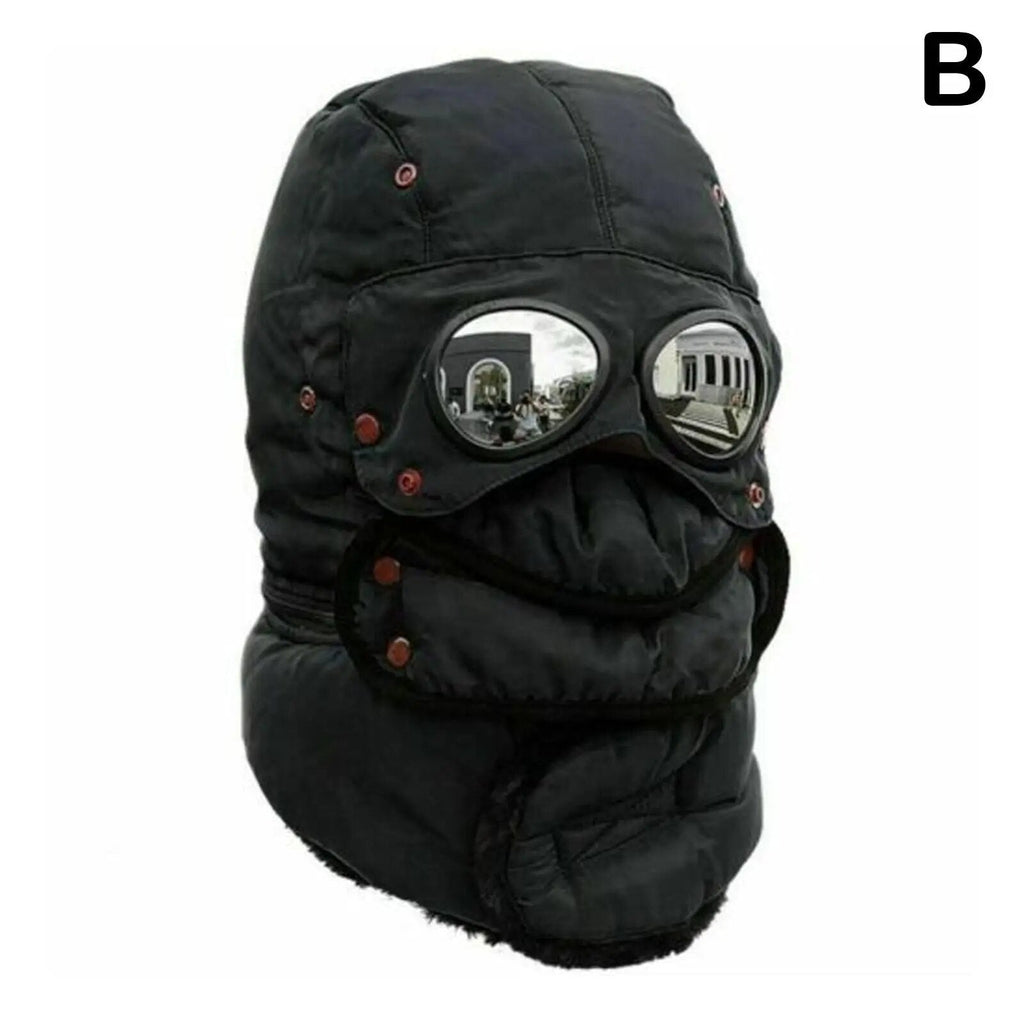 Polar Vision Thermo Winddichte Gesichtsmasken-Mütze