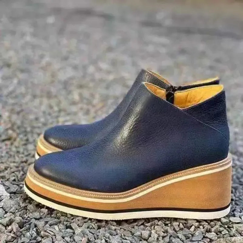 Chic Wedge Boots – Mila EB