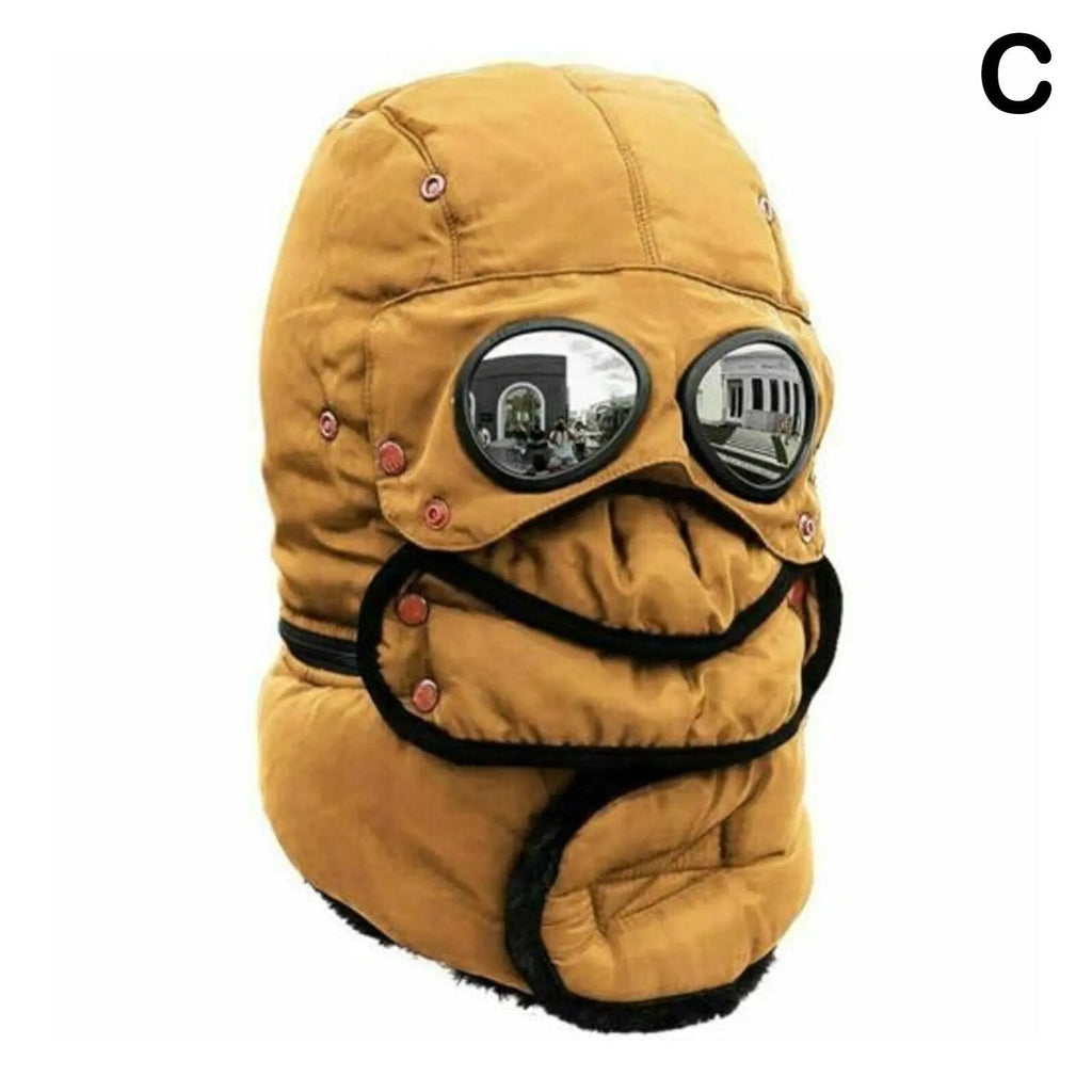 Polar Vision Thermo Winddichte Gesichtsmasken-Mütze