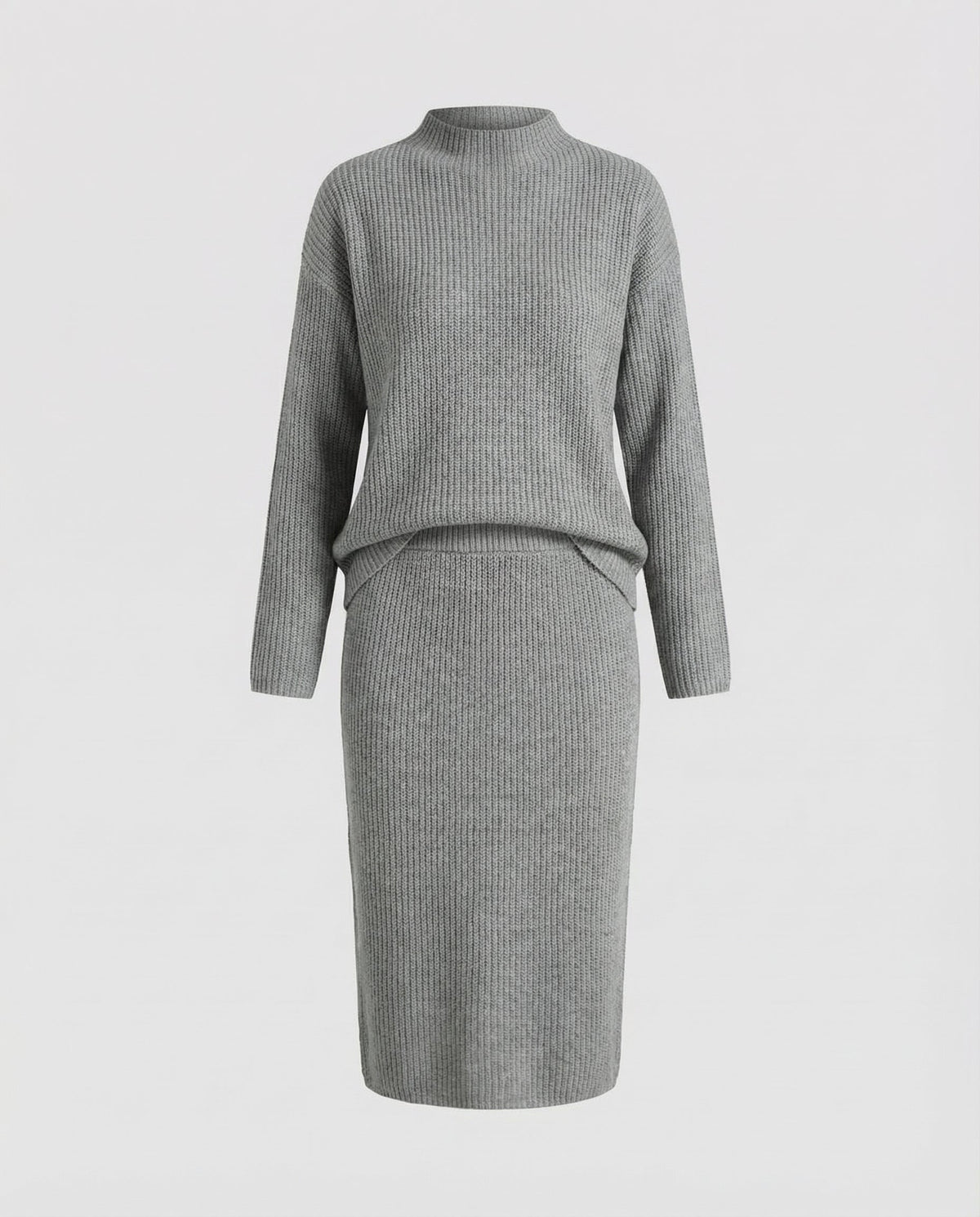 Elegantes Strickset Pullover Rock | EB