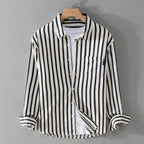 EB | Stylisches Gestreiftes Button-Down Hemd