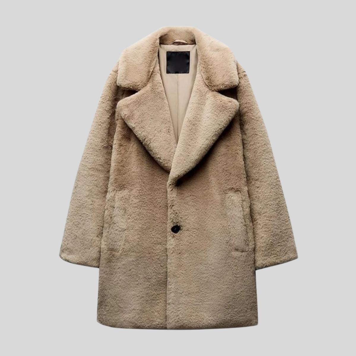 EB | Damen Teddyjacke mit Klassischem Schnitt