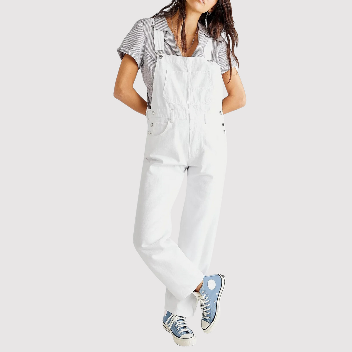 EB Damen Jeans Latzhose für den Sommer