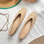 Retro Schuhe mit quadratischer Zehenform EB