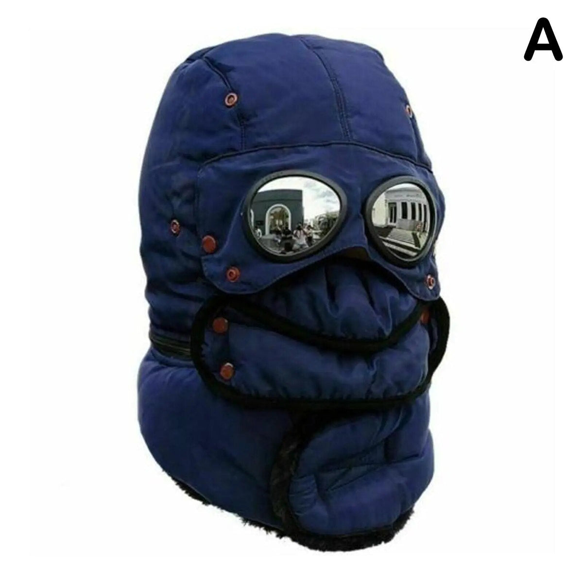 Polar Vision Thermo Winddichte Gesichtsmasken-Mütze