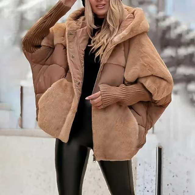 EB | Damen Wintermantel warm & stilvoll für Herbst und Winter