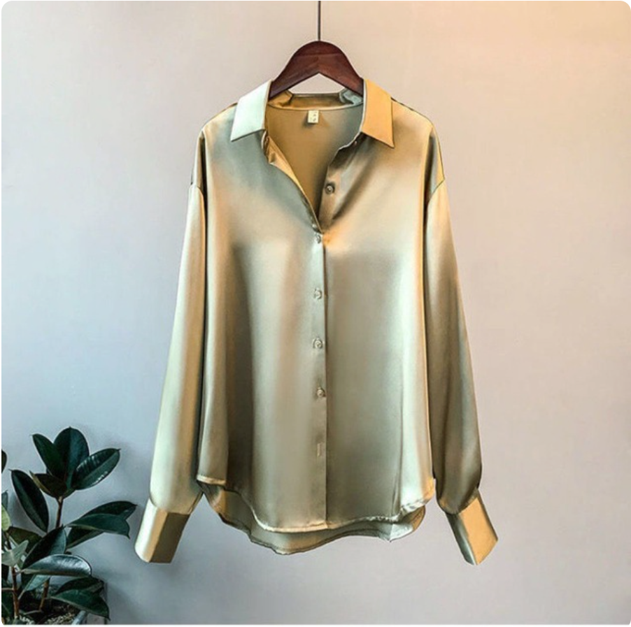 EB | Damen Satin Bluse