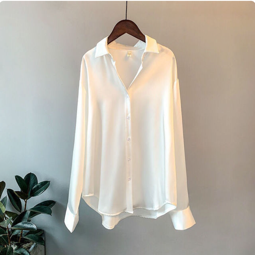 EB | Damen Satin Bluse