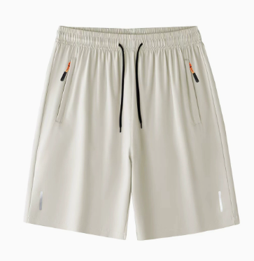 Herren Trainingsshorts mit Reißverschlusstasche