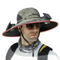 Solar Fan Fisherman's Hat - Solar Energy & USB Charging | Kalsten