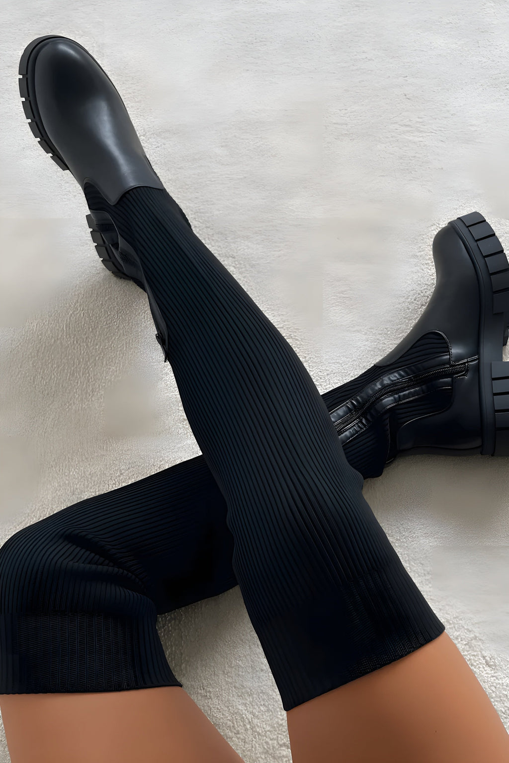 Bequeme Stretch-Stiefel für Damen, stilvoll & flexibel EB