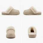 Clogs - Damen Retro Wildleder Slip-On Mule EB