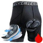 Atmungsaktive Mesh-Radhose mit Gel-Polsterung für Herren