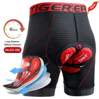 Atmungsaktive Mesh-Radhose mit Gel-Polsterung für Herren