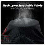 Atmungsaktive Mesh-Radhose mit Gel-Polsterung für Herren