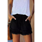 EB | Denim-Shorts mit hoher Taille