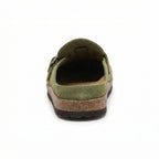 Clogs - Damen Retro Wildleder Slip-On Mule EB