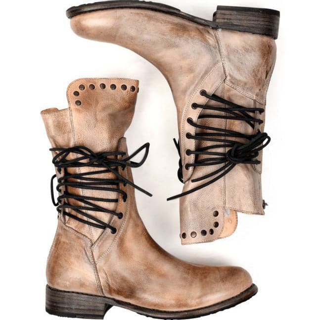Bequeme Warme Elegante Schlupf Ohne Schnürsenkel Stiefel EB