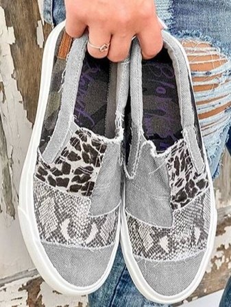 Bequeme Warme Weiche Atmungsaktive Slip On Damen Schuhe EB