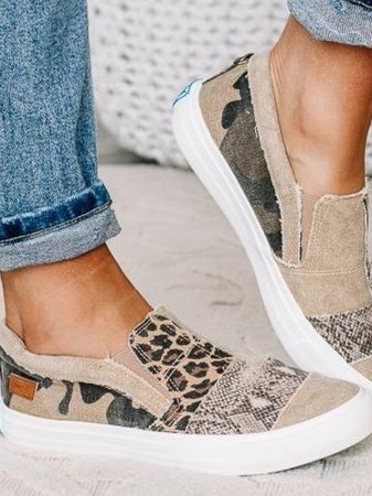 Bequeme Warme Weiche Atmungsaktive Slip On Damen Schuhe EB