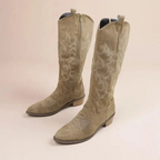 Bequeme Warme Western Klassisch Robuste Schöne Stiefel EB