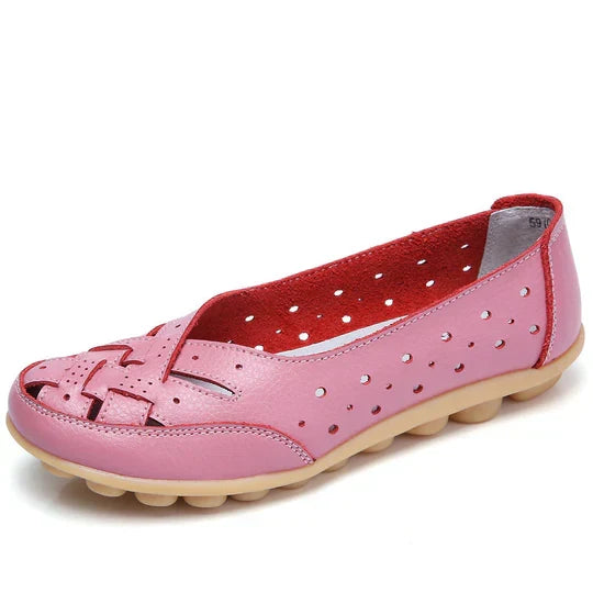 Ultrabequeme Lederballerinas EB