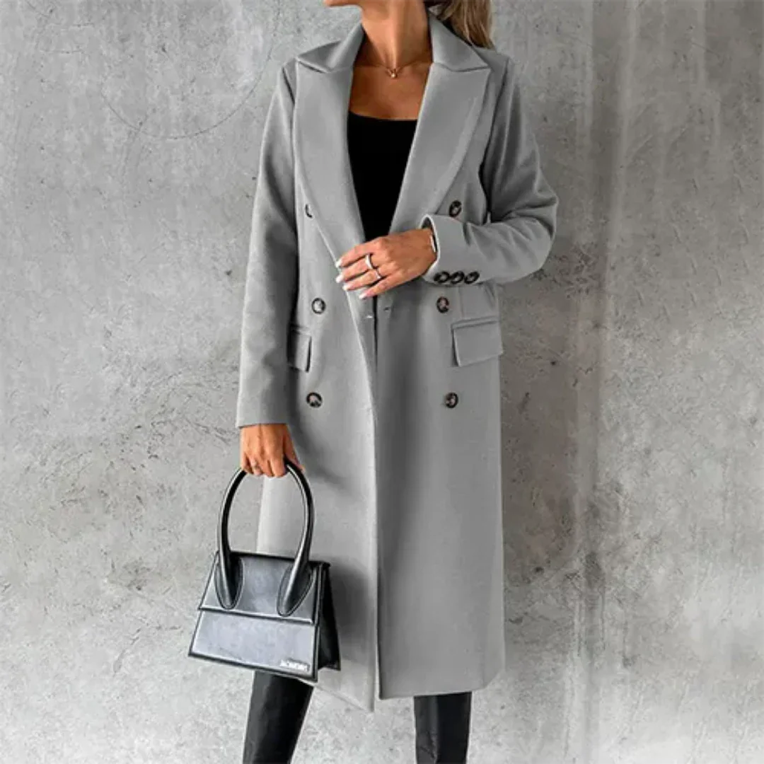 EB | Damen Warme Trench Mantel - Winter