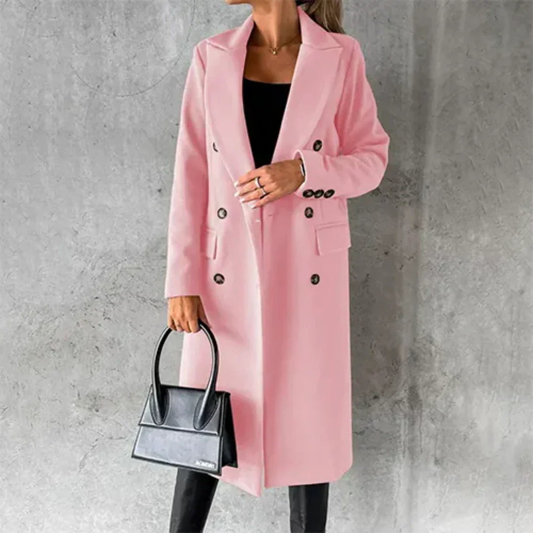 EB | Damen Warme Trench Mantel - Winter