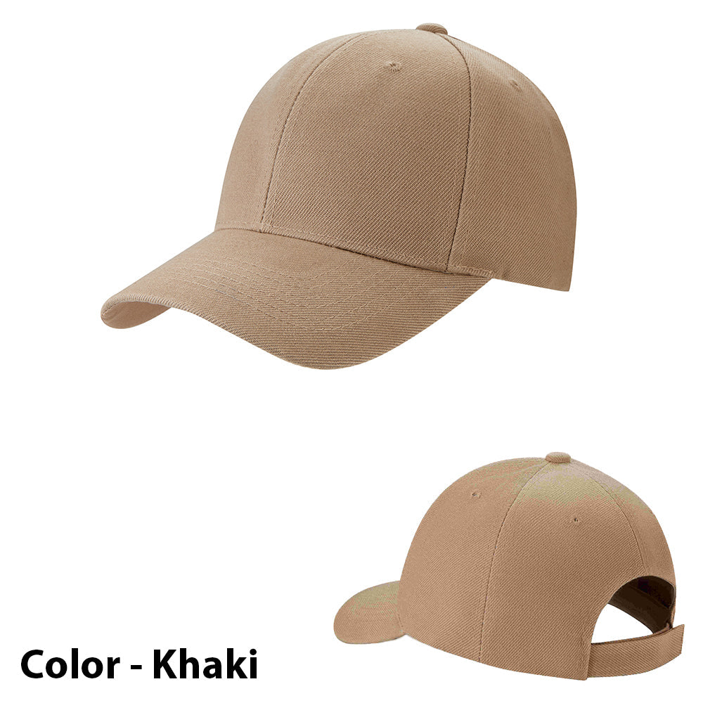 Baseballkappe einfarbig