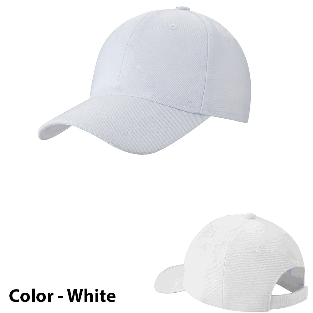Baseballkappe einfarbig