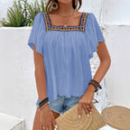 EB | Hemd mit quadratischem Ausschnitt und unregelmäßigem Saum